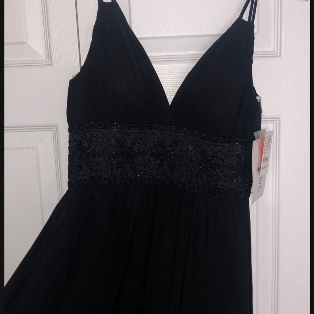 Designer Black Evening Gown - Oleg Cassini